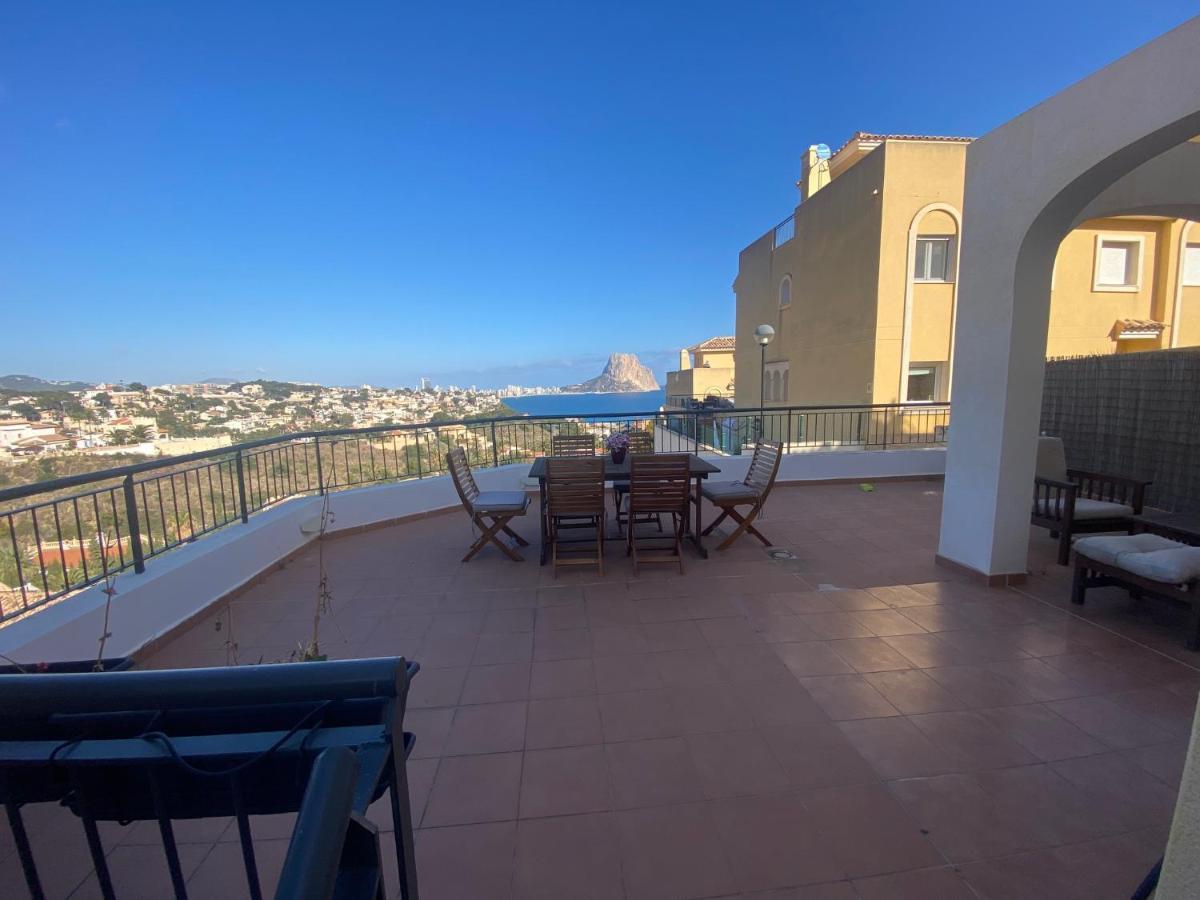 Chalet Adosado Con Vistas Al Mar กัลเป ภายนอก รูปภาพ